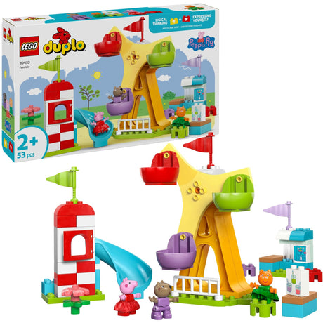 Lego® duplo® Peppa Pig Messe – Spielzeug für Kleinkinder – 10453