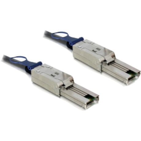 Delock Mini SAS 26-Pin > Mini SAS 26-Pin (SFF 8088) Kabel (schwarz, 1 Meter)