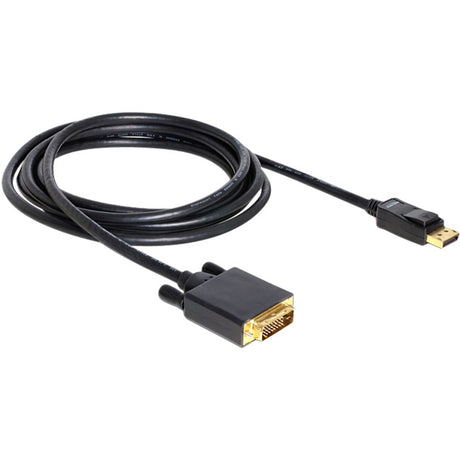 Delock Display Port > DVI 24+1 Kabel (schwarz, 3 Meter)