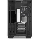 Sharkoon steel shark midi tower behuizing (zwart | 2x usb-a | 1x usb-c | rgb | tempered glass)
