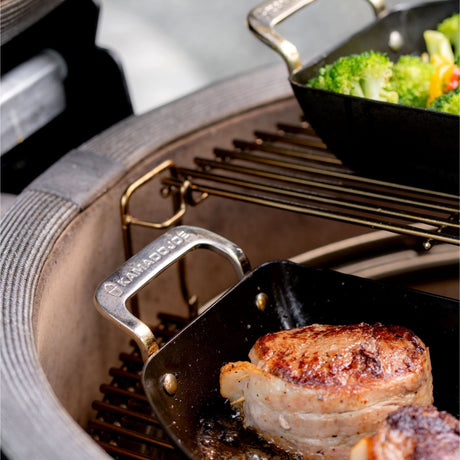 Kamado Joe Karbon Steel Half Moon Pan Set Bratpfanne