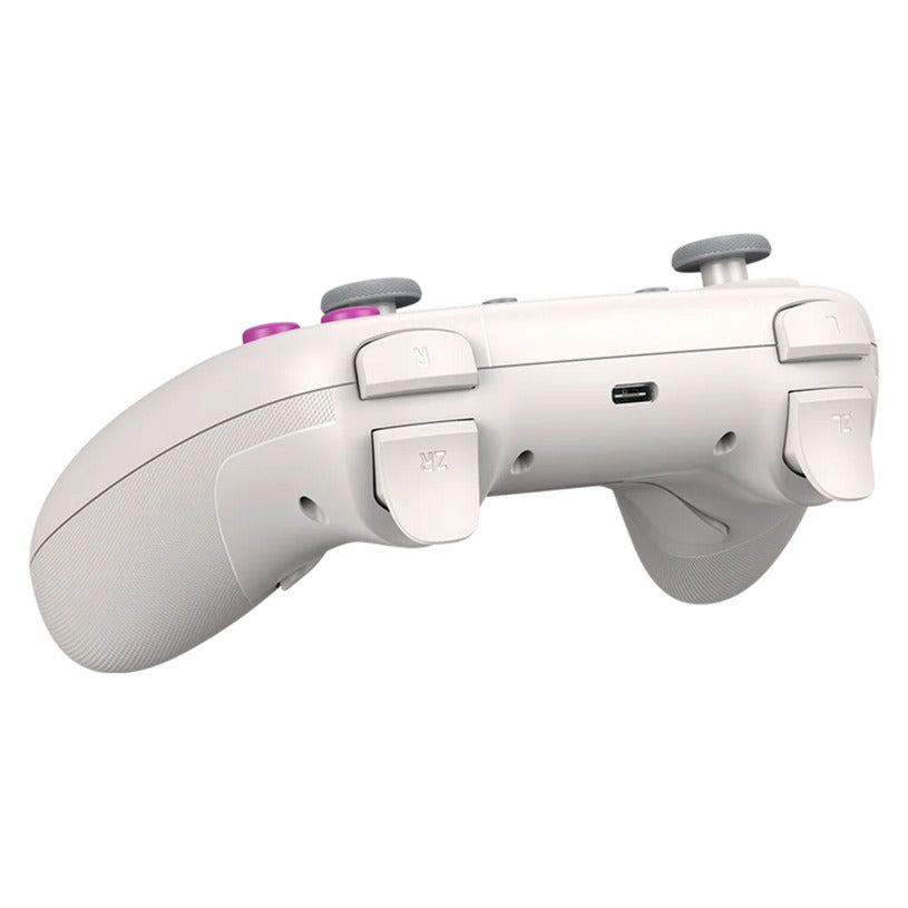 Gamesir Nova HD Rumble NS Controller (Weiß, PC, Steam, Android, iOS, Switch, Bluetooth 2,4 GHz USB)