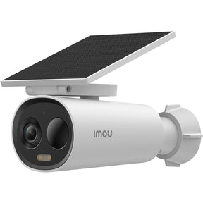 Imou Cell 3c All-in-One – 2K-Funküberwachungskamera für den Außenbereich – inklusive integriertem Solarpanel – komplett kabellos – Außenüberwachung mit Farbnachtsicht – Sirene – IP66 wetterfest – große 5000-mAh-Akkukapazität