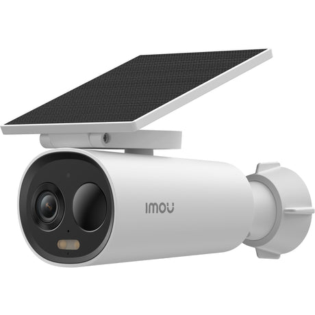 Imou Cell 3c All-in-One – 2K-Funküberwachungskamera für den Außenbereich – inklusive integriertem Solarpanel – komplett kabellos – Außenüberwachung mit Farbnachtsicht – Sirene – IP66 wetterfest – große 5000-mAh-Akkukapazität