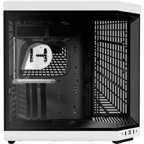 Hyte y70 Midi-Tower-Gehäuse (schwarz und weiß | 2x USB-A | 1x USB-C | gehärtetes Glas)