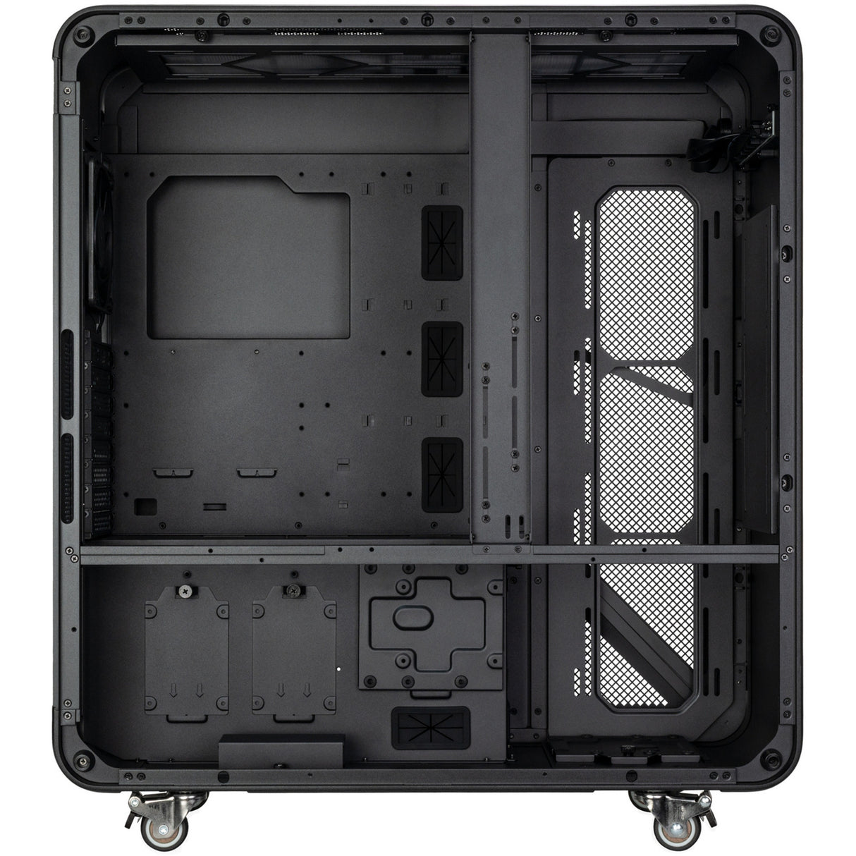 Silverstone alta t1 big tower behuizing (zwart | 2x usb-a | 2x usb-c)