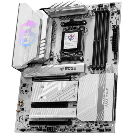 MSI MPG B850 Edge Ti WiFi Sockel AM5 Mainboard (RAID, 5GB-LAN, WiFi 7, BT, Sound, ATX)