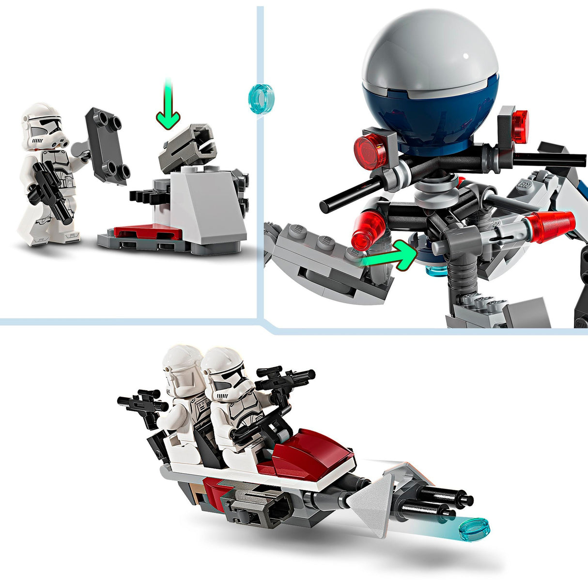 Lego Star Wars Clone Trooper™ Battle Droid™ Battle Pack – 75372
