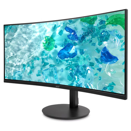 Acer Vero cb343cur j0 34 gebogener Ultrawide-Monitor (schwarz, 2x HDMI, 1x Display-Port, Audio, LAN, USB, 120 Hz)