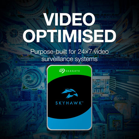 Seagate skyhawk 1 tb harde schijf (sata 6 gb s)