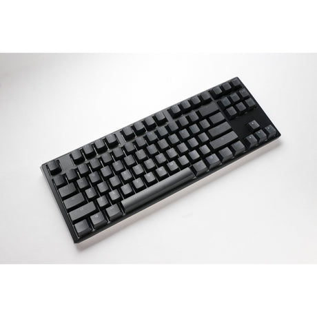 Ducky One 3 Classic TKL RGB mechanische Tastatur (Schwarz, US-Layout (QWERTY), Cherry MX Speed Silver, 80 % (TKL), RGB-LEDs, Double-Shot PBT, Hot-Swap-fähig, Quack-Mechanik)