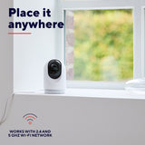 Trust ipcam-2700 360° beveiligingscamera (wit, 2.4 of 5ghz wifi)