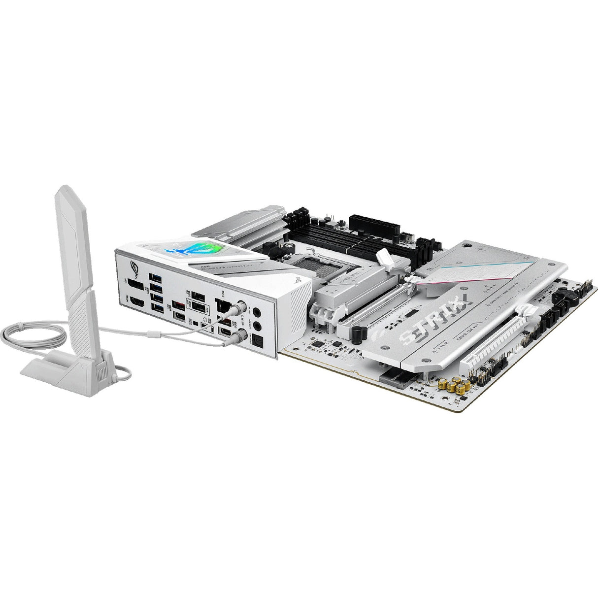Asus ROG Strix B850-A Gaming Wi-Fi Sockel AM5 Motherboard (weiß, 2,5 GB-LAN, Wi-Fi 7, BT, Sound, ATX)