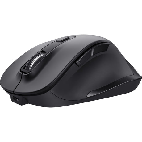 Trust Fyda kabellose Maus (schwarz, 800–2400 dpi)
