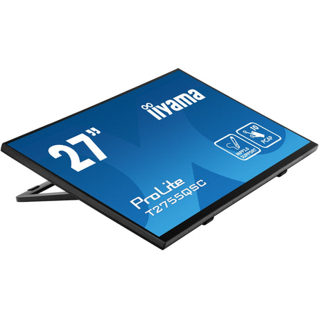 Iiyama Prolite T2755QSC-B1 27 Zoll Touchscreen-Monitor (schwarz, HDMI, Display-Port, 2x USB-A, USB-B)