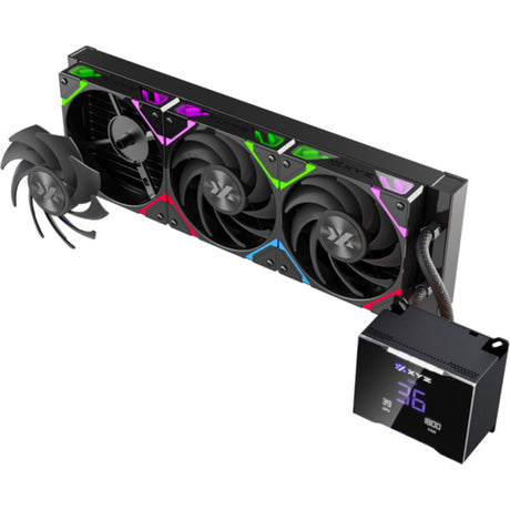 Xyz PC Gear Hydrotemp AIO 360 Wasserkühlung (schwarz, argb, pwm)