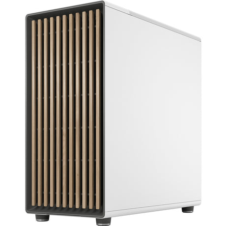 Fractal Design North XL Midi-Tower-Gehäuse (weiße Holzfarbe | 2x USB-A | 1x USB-C)