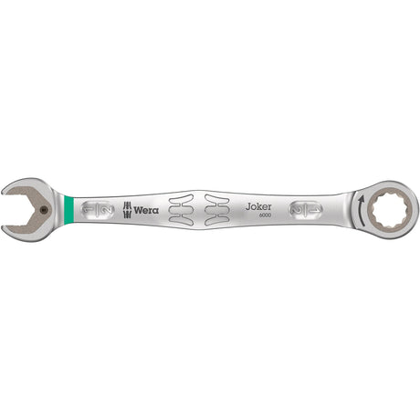 Wera 9632 Magnetstreifen 6000 Joker Imperial 1 Maul-Ratschenschlüssel-Set Schraubenschlüssel (Zoll, 8-teilig)
