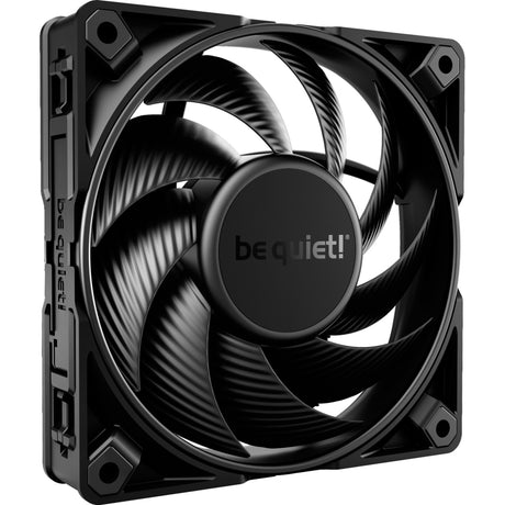 Ruhig sein! Silent Wings Pro 4 PWM-Gehäuselüfter (schwarz, 120 x 120 x 25 mm)