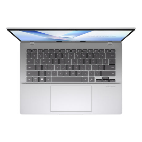 Asus vivobook 14 m1407ga-ly012w 14 copilot+ laptop (zilver | ryzen 7 445 | radeon 840m | 16 gb | 512 gd ssd)