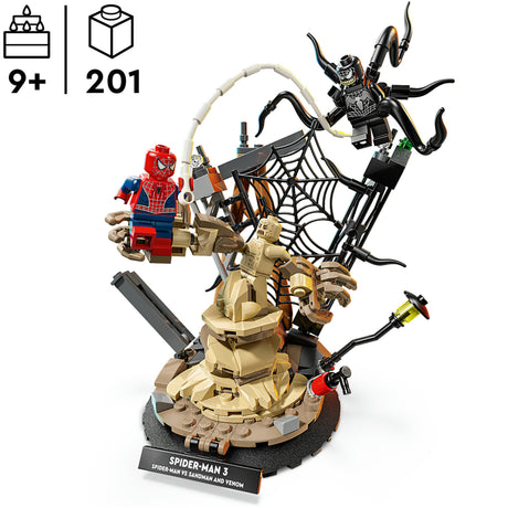 Lego Marvel Ultimate Battle: Spider-Man vs. Sandman Bausatz – 76334