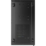 Montech xr Midi-Tower-Gehäuse (schwarz | 2x USB-A | 1x USB-C | RGB | gehärtetes Glas)