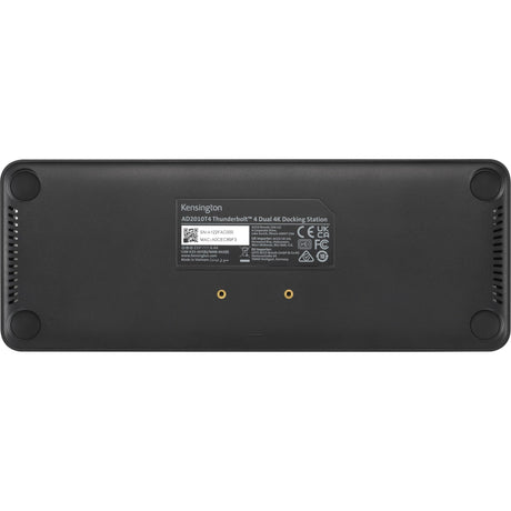 Kensington SD5760t Dockingstation (Silber Schwarz, Thunderbolt 4, USB-C, USB-A, HDMI, PD)