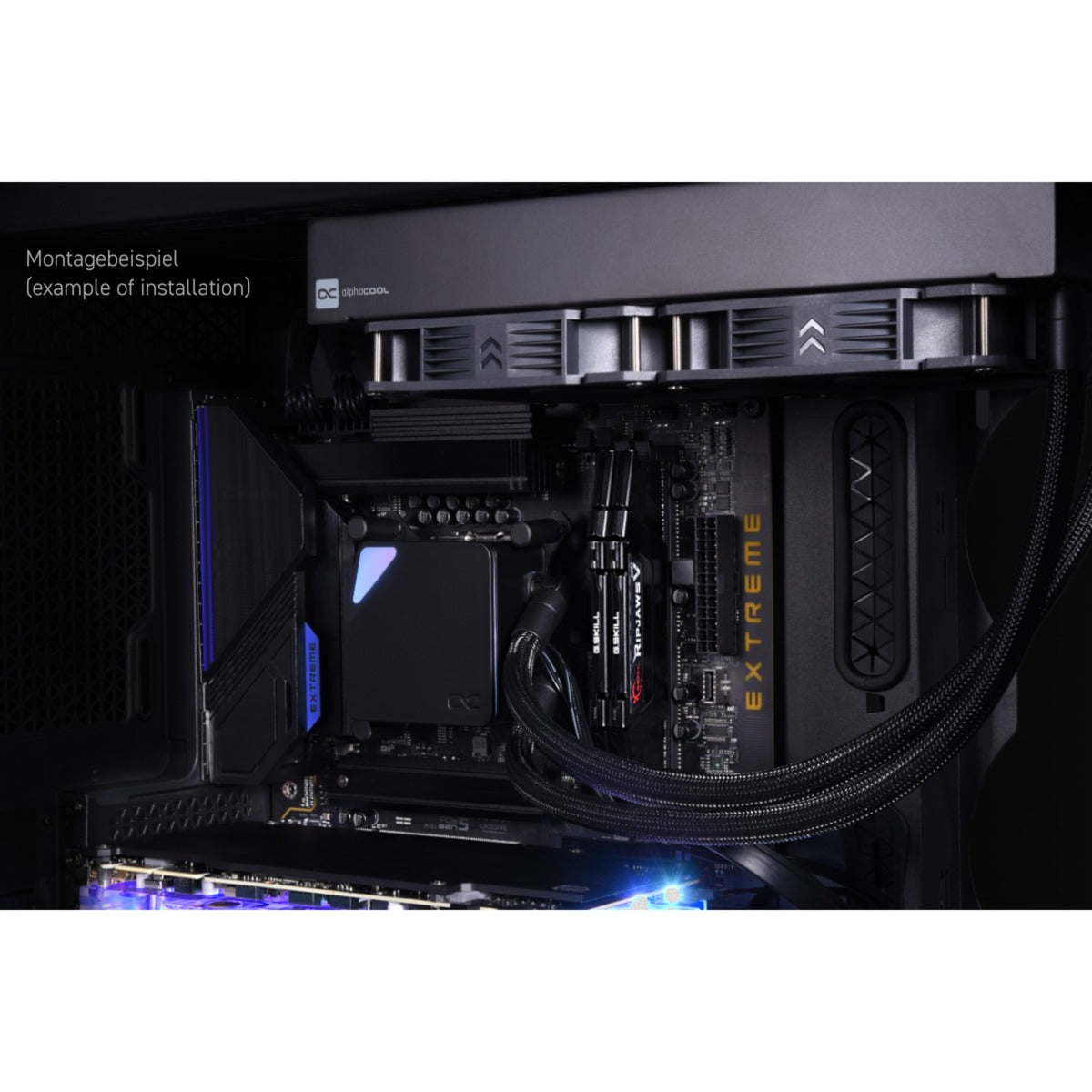 Alphacool Core Ocean T38 420 Wasserkühlung (schwarz)