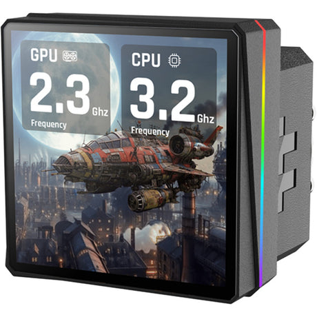 Thermaltake TH360 V3 Ultra ARGB Sync AIO Flüssigkeitskühler Wasserkühlung (Schwarz)
