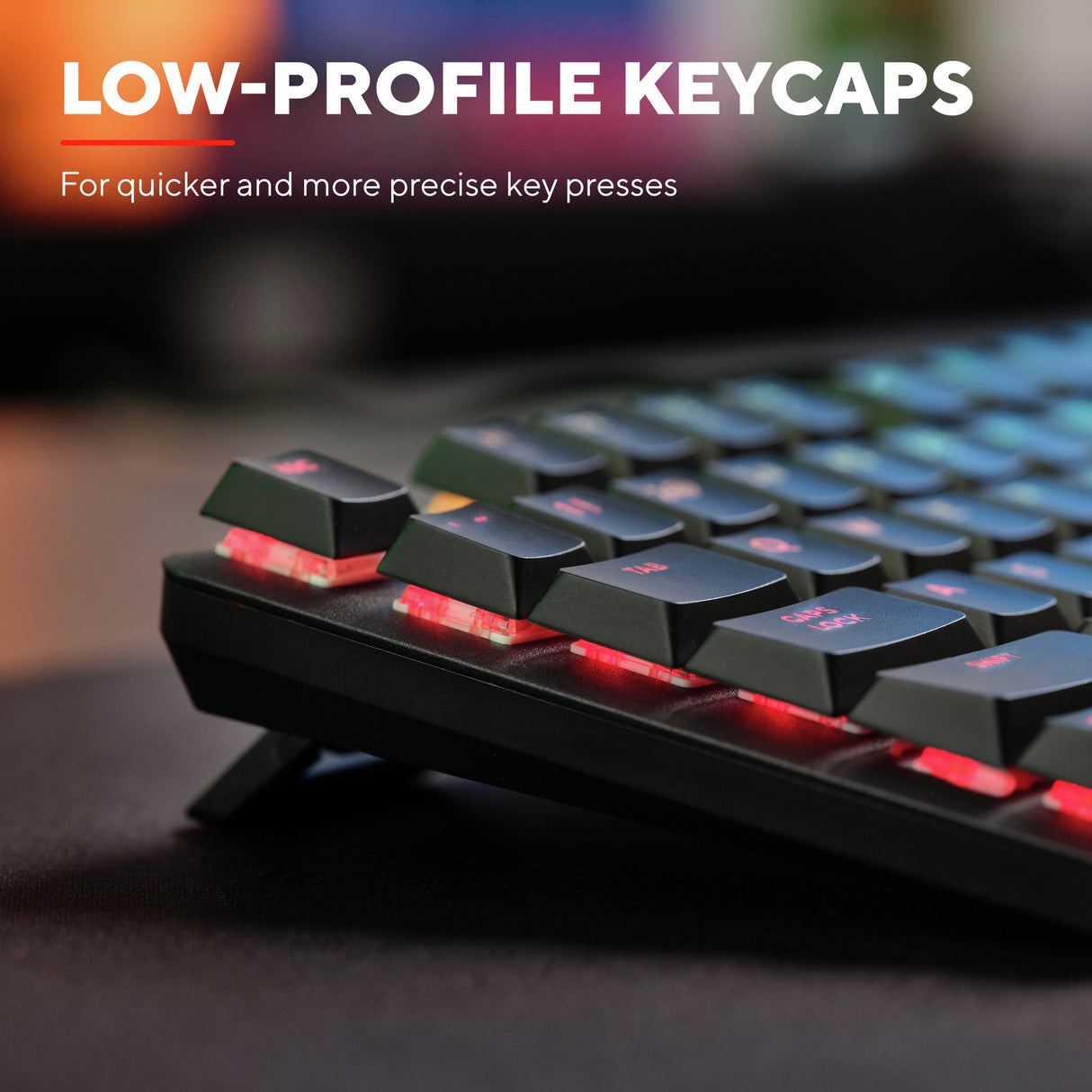 Trust GXT 866 Torix Hochwertige mechanische Gaming-Tastatur