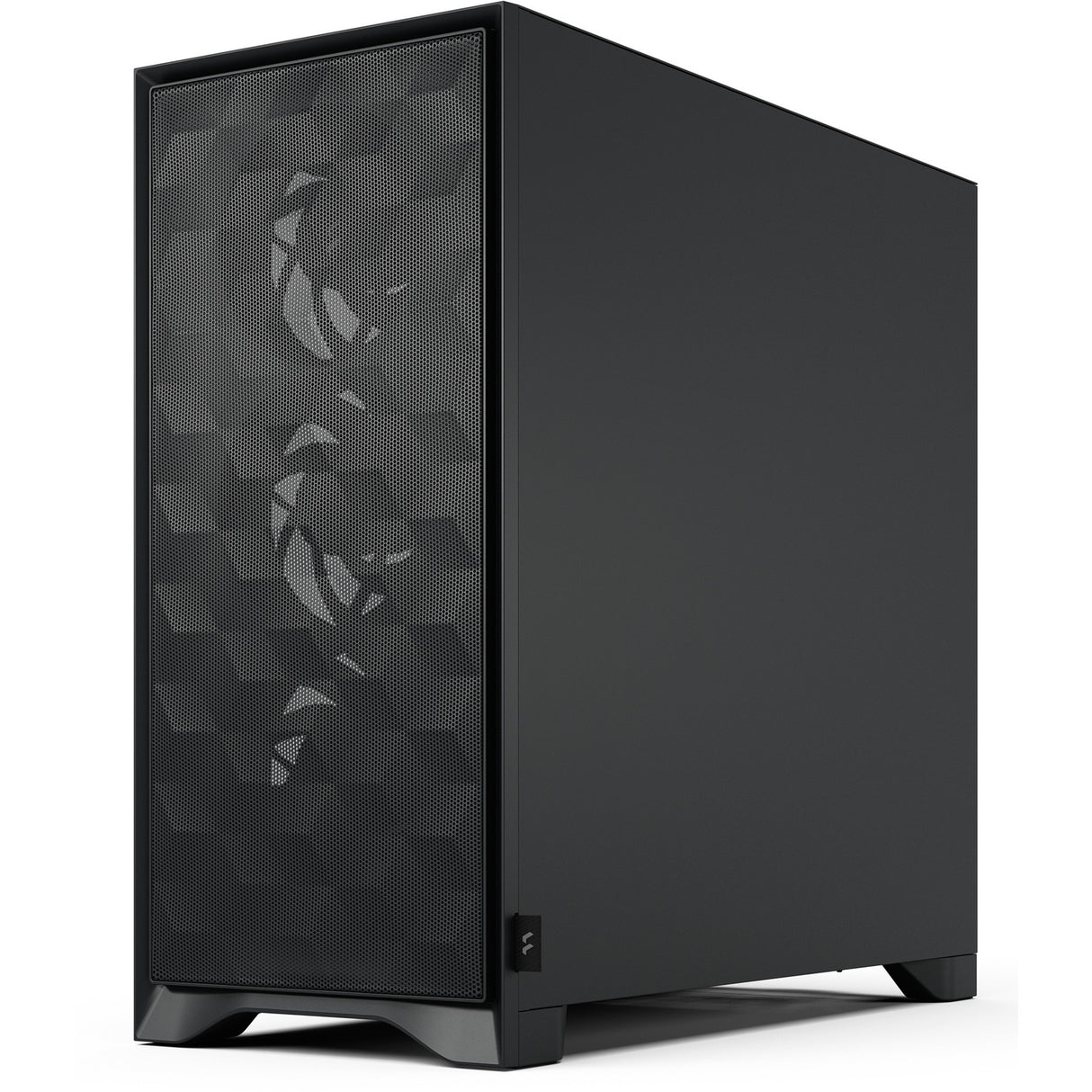 Fractal design pop 2 air midi tower behuizing (zwart | 1x usb-a | 1x usb-c | tempered glass)