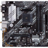 Asus prime b550m-a wifi ii socket am4 moederbord (zwart zilver, raid, gb-lan, wi-fi 6, bt, sound, µatx)