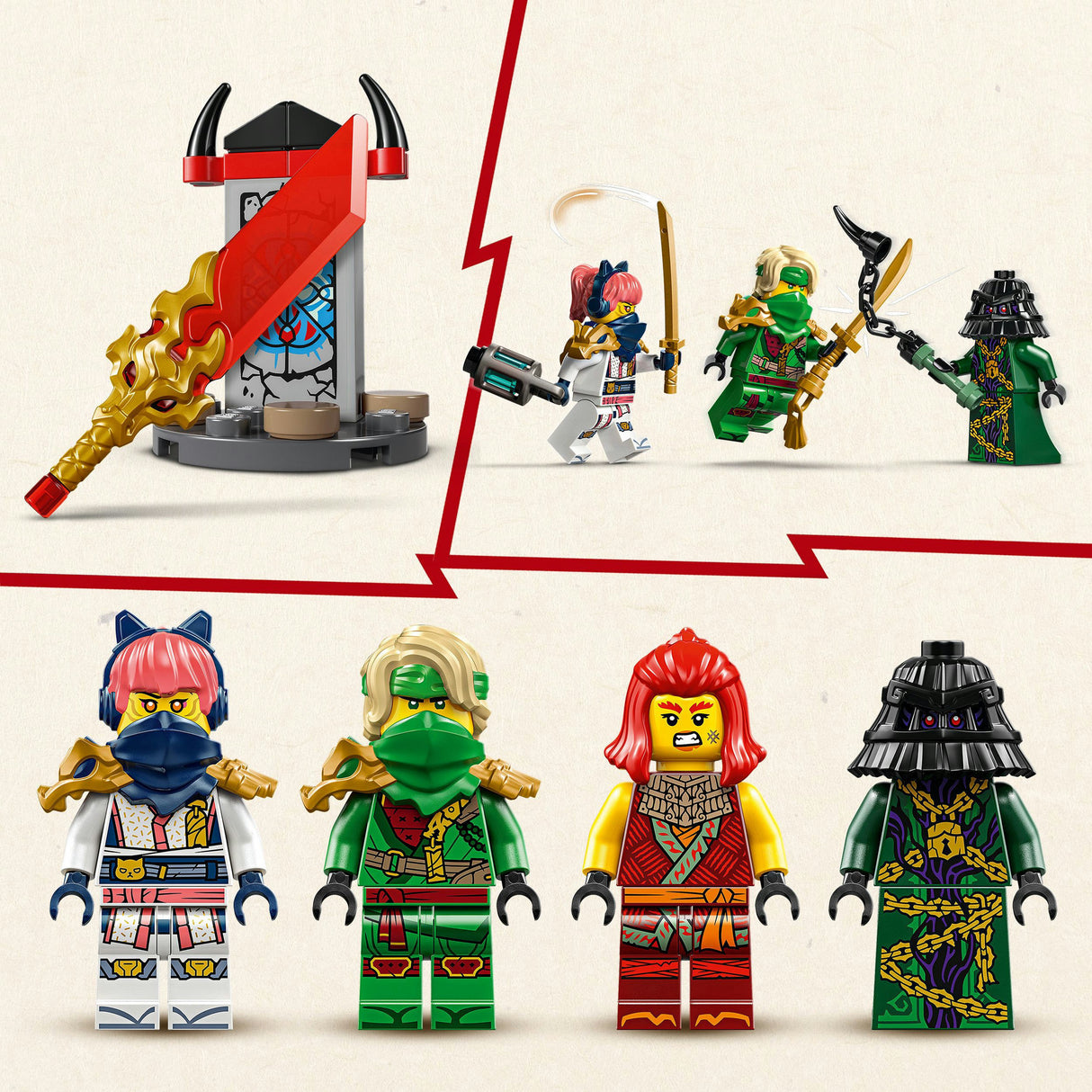 Lego® Ninjago® Rontu der Meisterdrache Spielzeugset – 71842