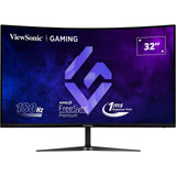 Viewsonic vx3218c-2k 32 gebogener Gaming-Monitor (schwarz, 2x HDMI, 1x Display-Port, 180 Hz)