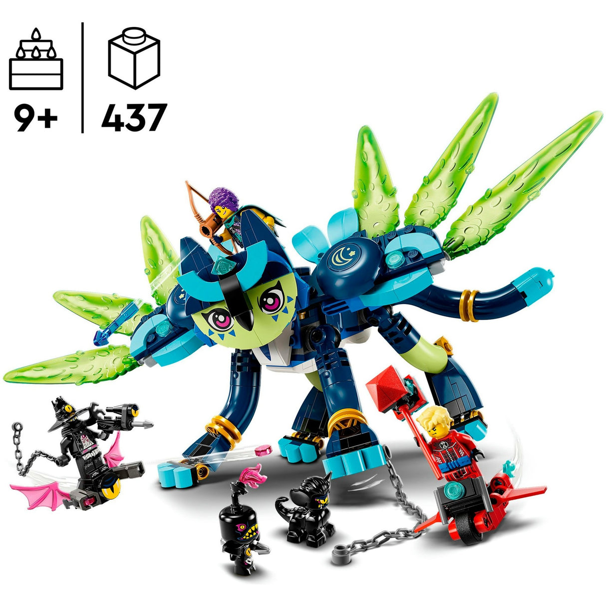 Lego Lego Dreamzzz 71476 Zoey und Zian de Kattenuil