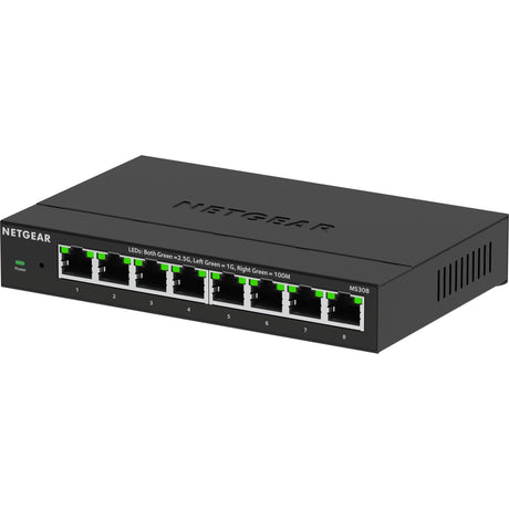 Netgear 8-Port 2,5G Multi-Gigabit-Ethernet-Unmanaged-Switch (schwarz, nicht verwaltet)