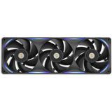 Nzxt f360x rgb case fans (zwart, 3 stuks, 360 x 120 x 30 mm, pwm)