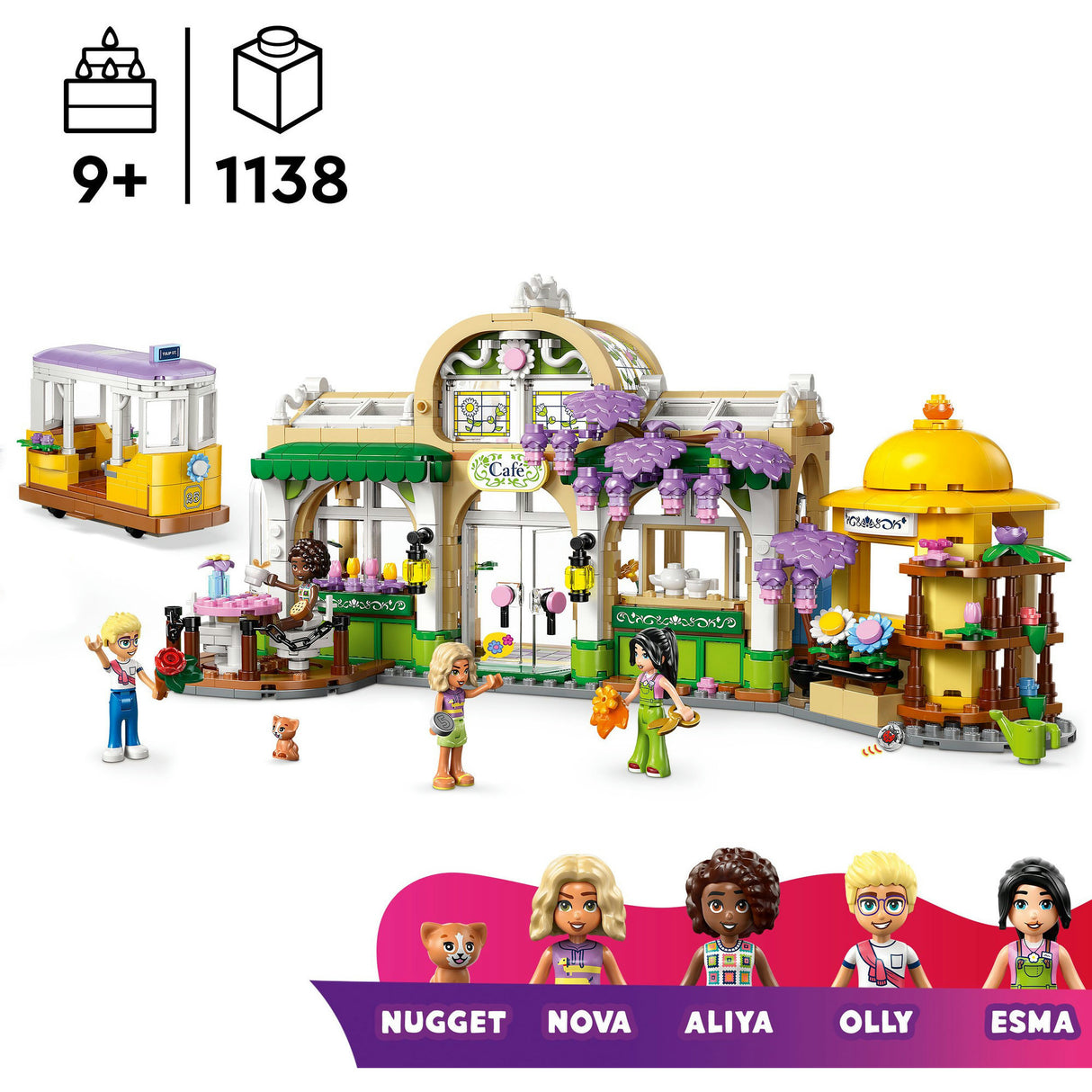 Lego Friends 42671 Pflanzencafé und Blumenladen