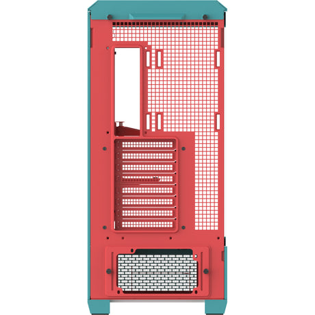 Thermaltake View 600 tg Mint Strawberry Big-Tower-Gehäuse (Mint Berry | 2x USB-A | 1x USB-C | gehärtetes Glas)