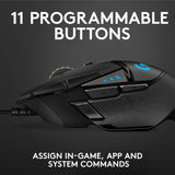 Logitech G502 Hero High Performance Gaming Maus