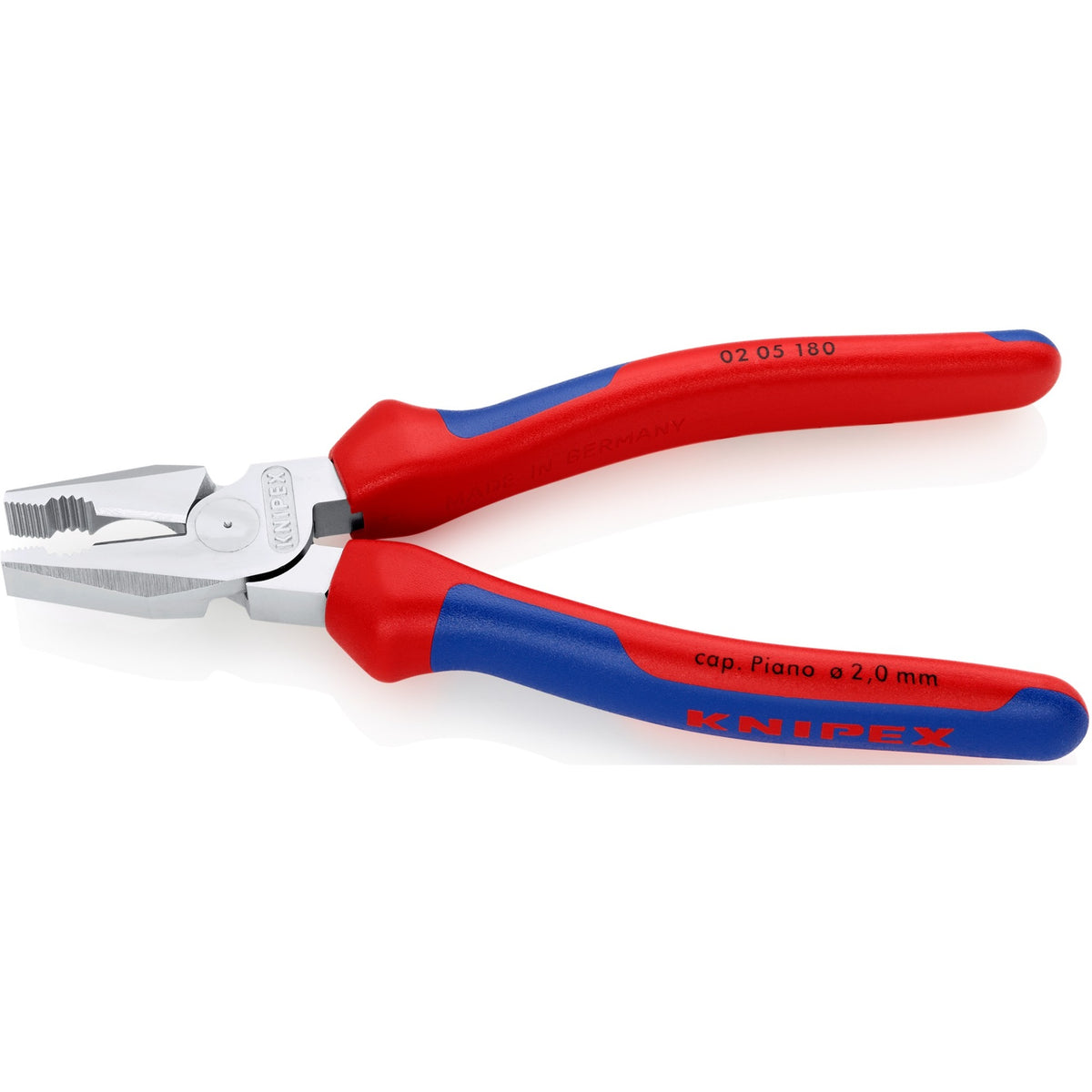 Knipex 205180 Kraft-Kombinationszange – 180 mm