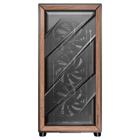 Antec Flux Se Midi-Tower-Gehäuse (schwarz | 2x USB-A | 1x USB-C)