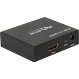 Delock Splitter HDMI Eingang > 2x HDMI 4K HDMI Splitter (schwarz)