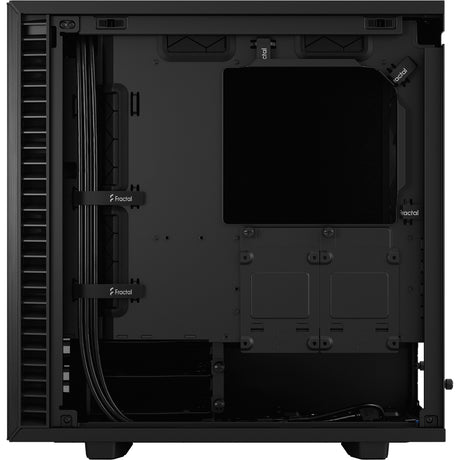Fractal Design Definieren 7 Mini schwarz solides Midi-Tower-Gehäuse (schwarz | 4x USB-A | 1x USB-C)