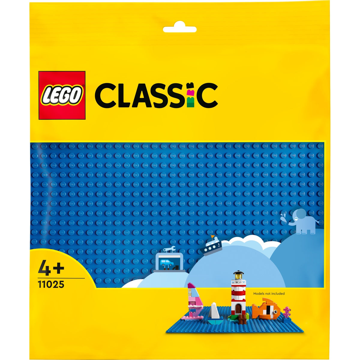 Lego klassische blaue Bauplatte – 11025