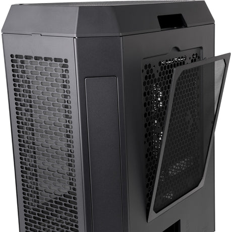 Thermaltake the tower 600 midi tower behuizing (zwart | 4x usb-a | 1x usb-c | tempered glass)