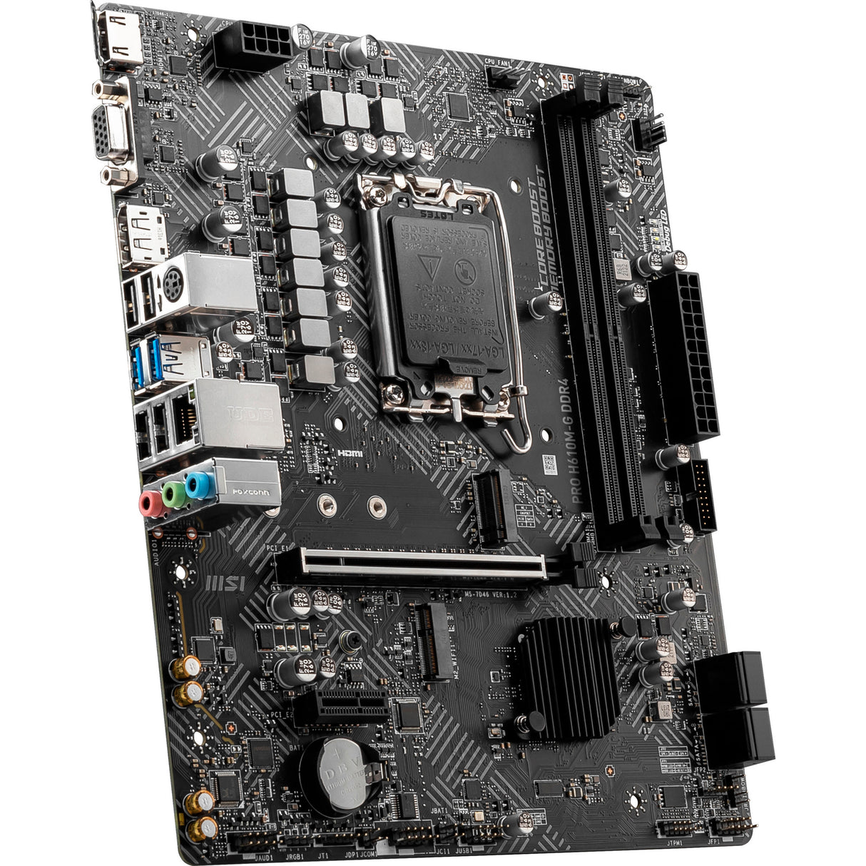 Msi pro h610m-g ddr4