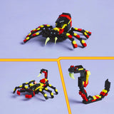 Lego Creator 31159 Wilde Tiere: Aufregende Spinne