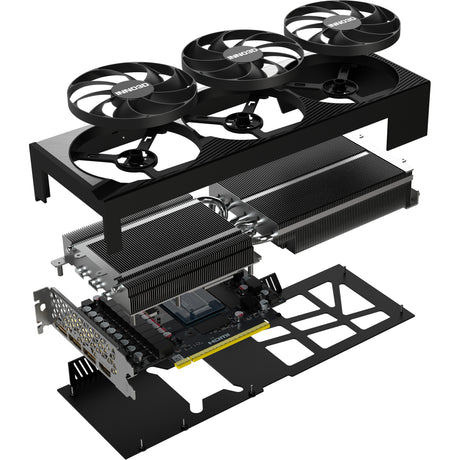 Inno3d n50803-16d7x-17603930 Geforce RTX 5080 x3 OC, ATX, 16 GB, GDDR7, 256-Bit, 960 GB s, PCIe5, 360 W
