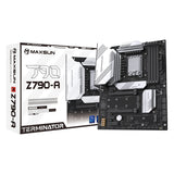 Maxsun ms-terminator z790-a socket 1700 moederbord (zwart, raid, 2.5 gb-lan, sound, atx)